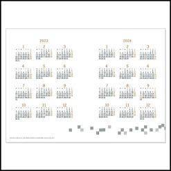 Schedule Diaries And Calendars*Maison Ghibli 2023 Calendar Under the sky - Castle in the Sky