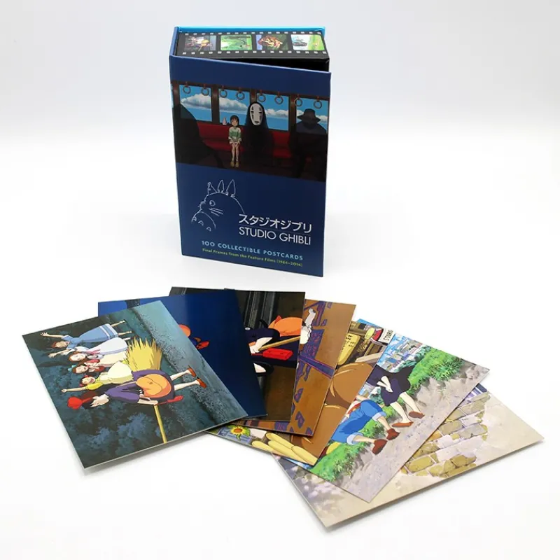 Postcards And Letter Papers*Maison Ghibli 100 Collectible Postcards Box serie 1 - Studio Ghibli