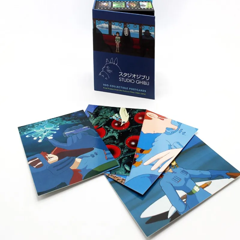 Postcards And Letter Papers*Maison Ghibli 100 Collectible Postcards Box serie 1 - Studio Ghibli