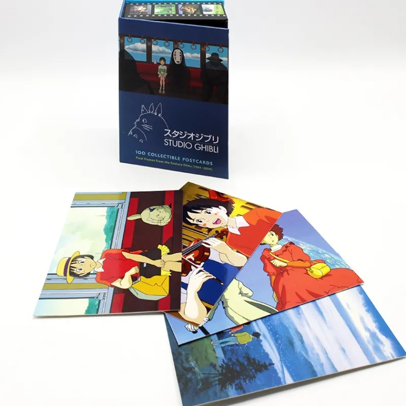 Postcards And Letter Papers*Maison Ghibli 100 Collectible Postcards Box serie 1 - Studio Ghibli