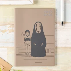 Schedule Diaries And Calendars*Maison Ghibli 2025 Diary Chihiro & No Face on the train - Spirited Away