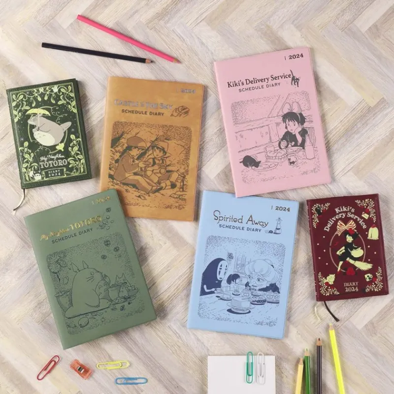 Schedule Diaries And Calendars*Maison Ghibli 2024 Diary Picnic - Castle in the Sky