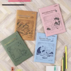 Schedule Diaries And Calendars*Maison Ghibli 2024 Diary Tea time - Spirited Away