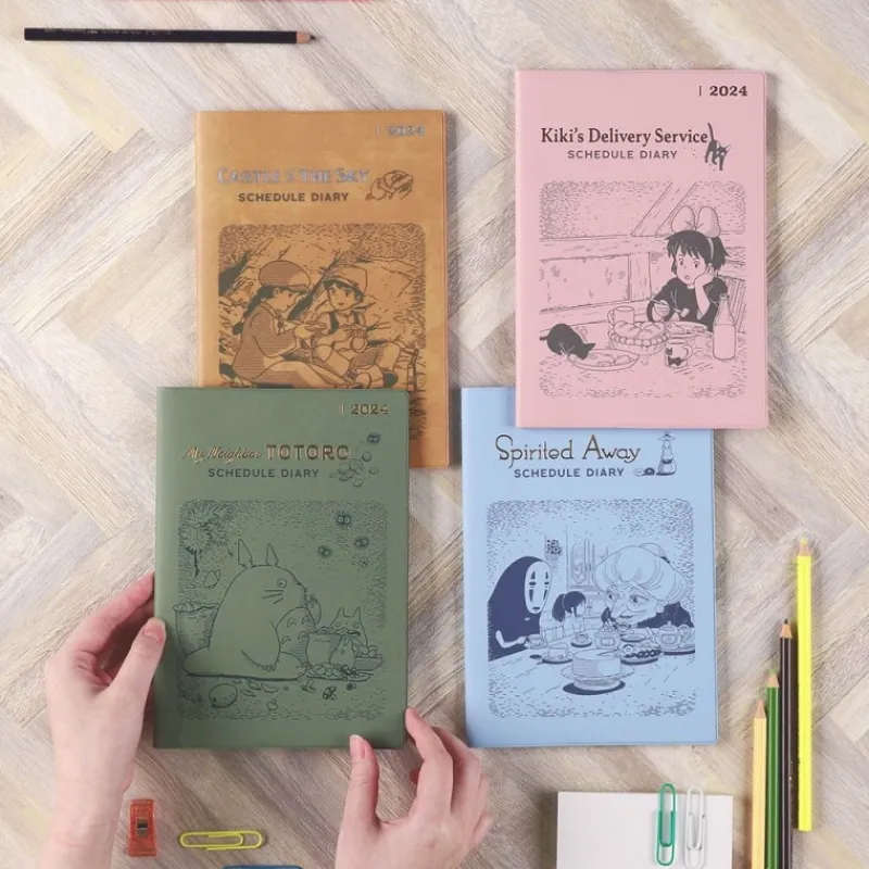 Schedule Diaries And Calendars*Maison Ghibli 2024 Diary Tea time - Spirited Away