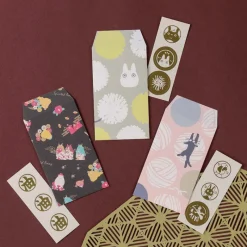 Postcards And Letter Papers*Maison Ghibli 6 Envelopes & stickers set Aburaya - Spirited Away