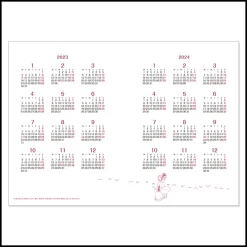 Schedule Diaries And Calendars*Maison Ghibli 2023 Schedule Book By the fire - Kiki's Delivery Service