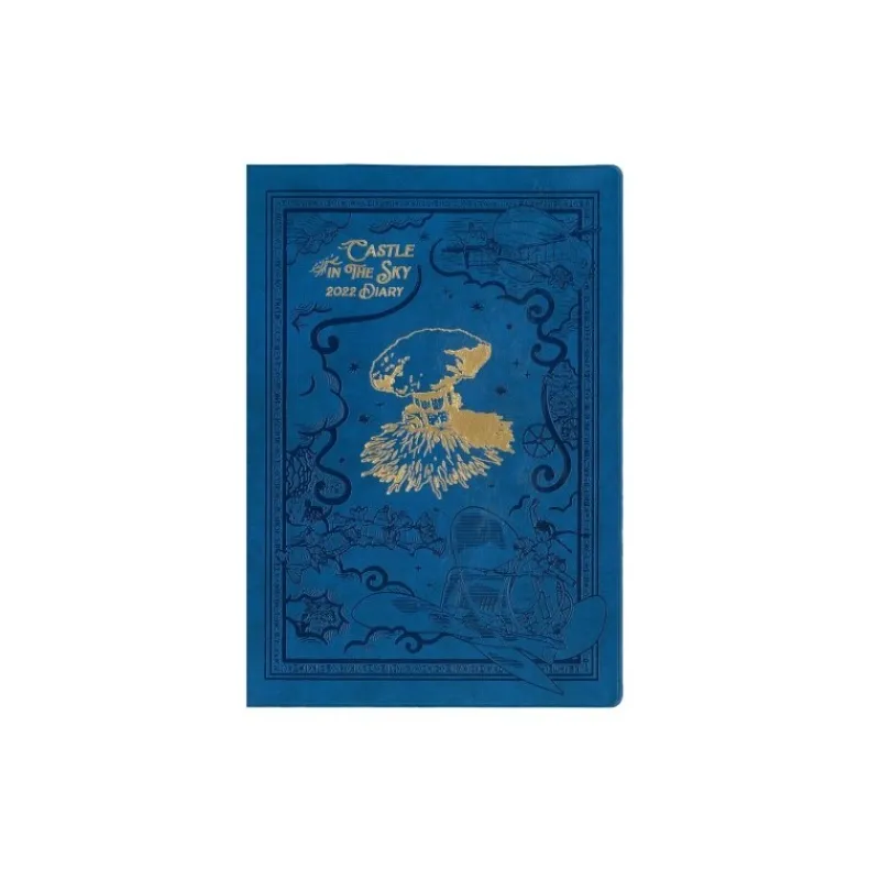 Schedule Diaries And Calendars*Maison Ghibli 2022 Schedule Diary Faux Leather Laputa - Castle in the Sky