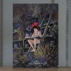 Storage*Maison Ghibli A4 size Clear Folder Herbarium - Kiki's Delivery Service