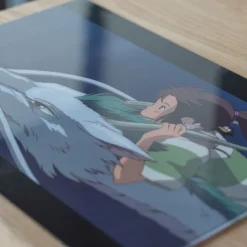Storage*Maison Ghibli A4 Size Clear Folder Riding on haku dragon - Sprited Away