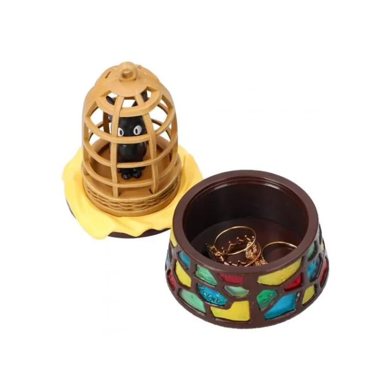 Jewellery Boxes*Maison Ghibli Accessory box Jiji in basket - Kiki's Delivery Service