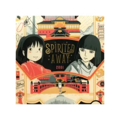 Storage*Maison Ghibli Art Déco Clear Folder A4 - Spirited Away