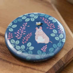 Badges*Maison Ghibli Badge Boh Mouse & Bird - Spirited Away