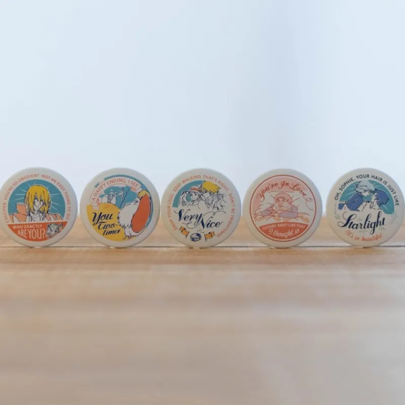 Badges*Maison Ghibli Badge Collection 10 PCS - Howl's Moving Castle