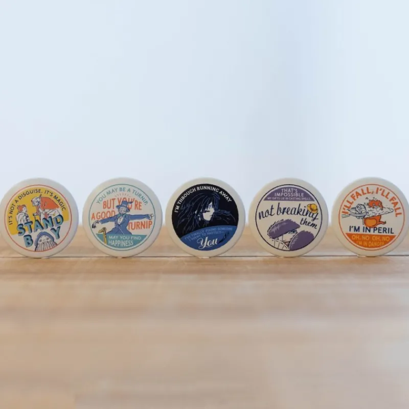 Badges*Maison Ghibli Badge Collection 10 PCS - Howl's Moving Castle
