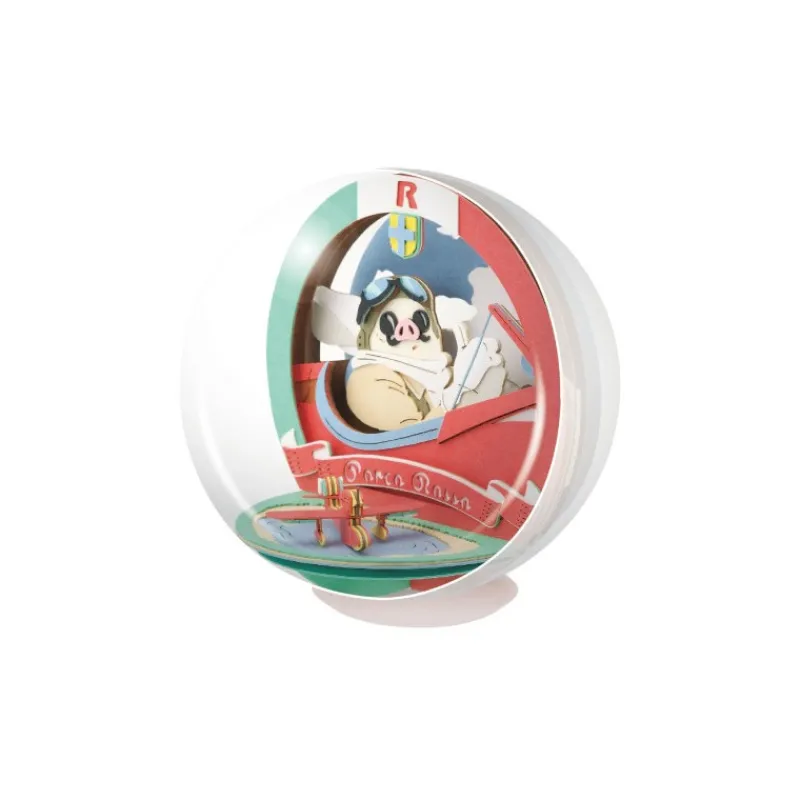 Arts And Crafts*Maison Ghibli Ball Paper Theater Marco - Porco Rosso