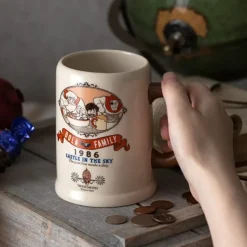 Kitchenware*Maison Ghibli Beer mug Dola's family - Castle in the Sky