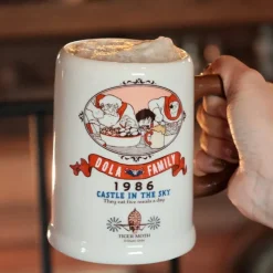 Kitchenware*Maison Ghibli Beer mug Dola's family - Castle in the Sky