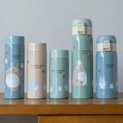 Kitchenware*Maison Ghibli Beige Thermos Bottle 300ml Forest stroll - My Neighbor Totoro