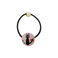 Accessories*Maison Ghibli Buttton Style Hair Band Jiji Stripe - Kiki's Delivery Service