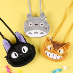 Bags*Maison Ghibli Catbus Plush Pouch 11,5 x 15,5 x 2 cm - My Neighbor Totoro