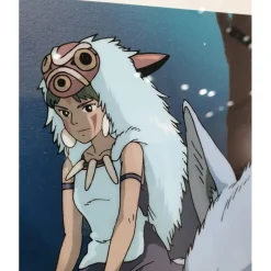 Cel Art - Studio Ghibli*Maison Ghibli CEL ART SAN AND HIS WOLF BROTHERS - STUDIO GHIBLI