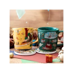 Kitchenware*Maison Ghibli Ceramic coaster Baron & Louise - Whisper of the Heart