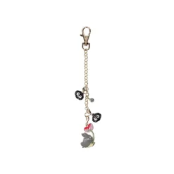 Straps*Maison Ghibli Charm Chain Big Totoro & Flower - My Neighbor Totoro