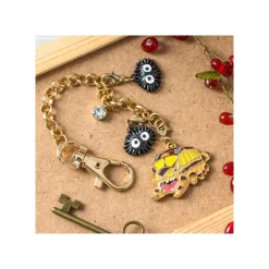 Straps*Maison Ghibli Charm Chain Catbus & Soot Sprites - My Neighbor Totoro