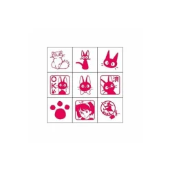 Small Equipment*Maison Ghibli Check Stamp Jiji and Company - Kiki'S Delivery Service