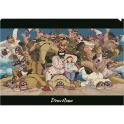 Storage*Maison Ghibli Clear Folder A4 Size Souvenir photo - Porco Rosso