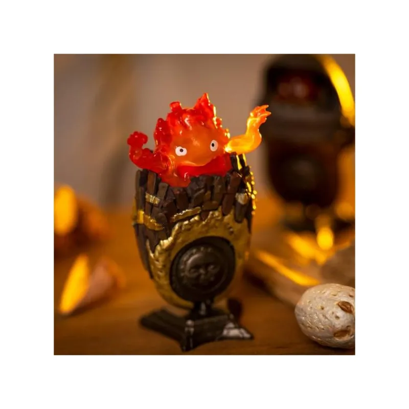 Figurines*Maison Ghibli Collection Calcifer 1 Blind Ring - Howl’s Moving Castle