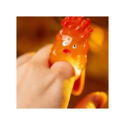 Figurines*Maison Ghibli Collection Calcifer Assorted 6 Rings - Howl's Moving Castle