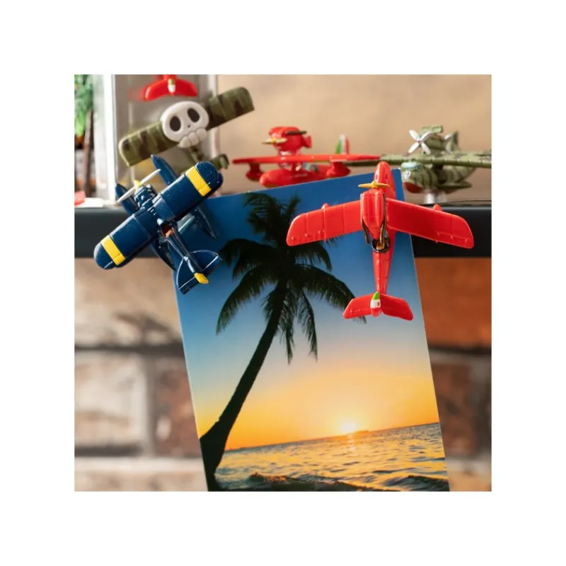 Figurines*Maison Ghibli Collection Seaplane Assorted 6 Magnets - Porco Rosso