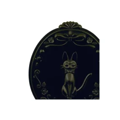 Accessories*Maison Ghibli Compact Mirror Jiji Black - Kiki's Delivery Service