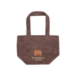 Bags*Maison Ghibli Corduroy bag Totoro patch - My neighbor Totoro