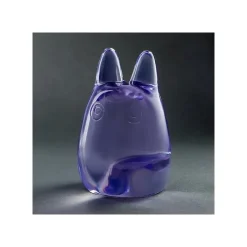 Statues*Maison Ghibli Crystal Figurine Transparent Small Totoro Purple - My Neighbor Totoro