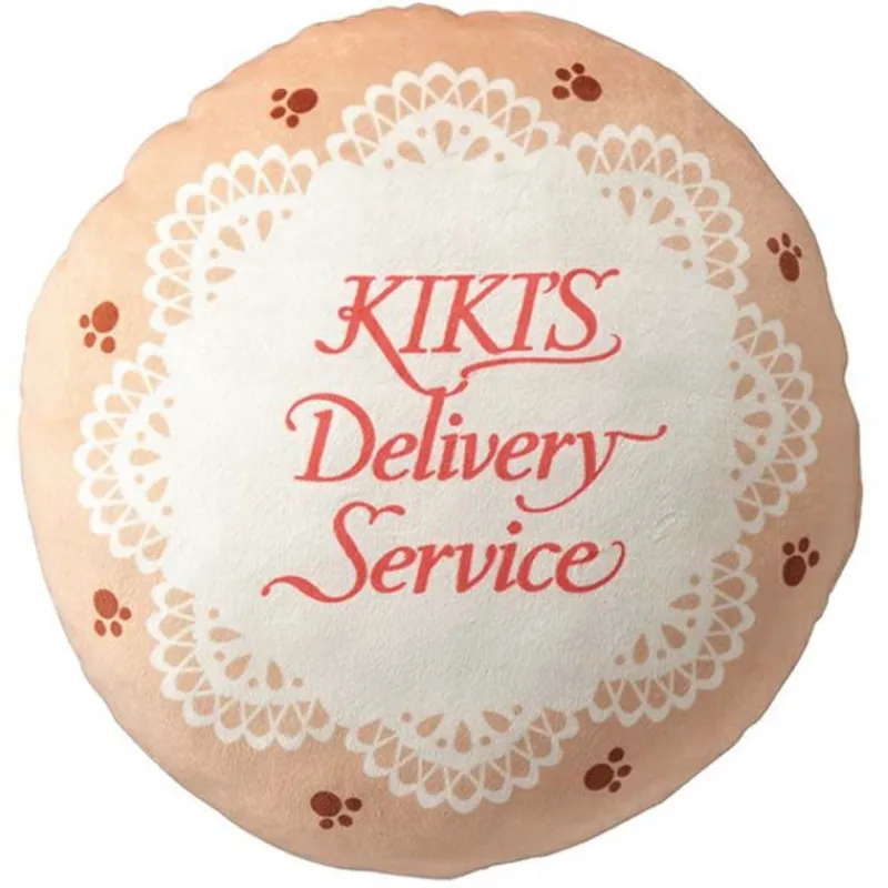 Furniture*Maison Ghibli Cushion Jiji Bread Wreath - Kiki's Delivery Service