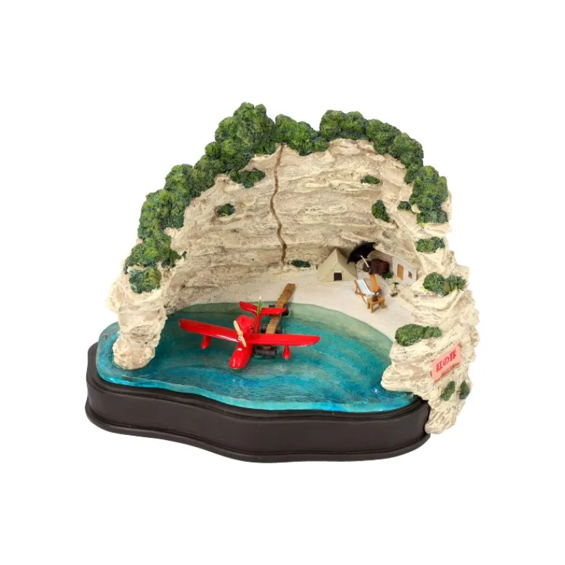 Décoration*Maison Ghibli Diorama Marco’s Hideout - Porco Rosso