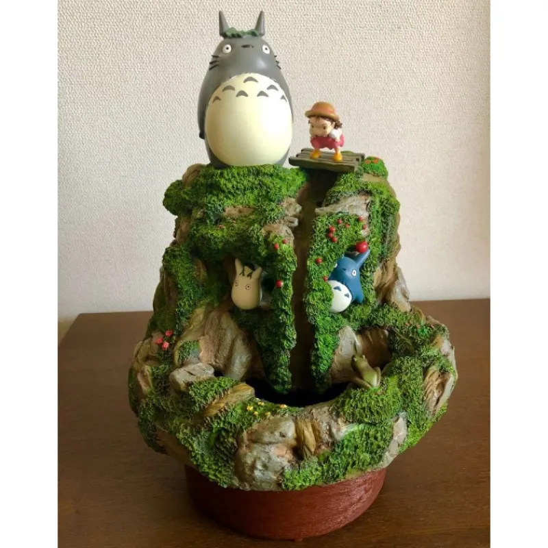 Décoration*Maison Ghibli DIORAMA TOTORO AND MEIL PLAYING BY THE RIVER - MY NEIGHBOUR TOTORO
