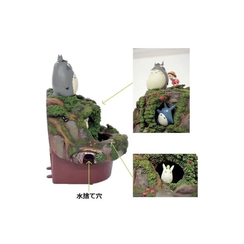 Décoration*Maison Ghibli DIORAMA TOTORO AND MEIL PLAYING BY THE RIVER - MY NEIGHBOUR TOTORO