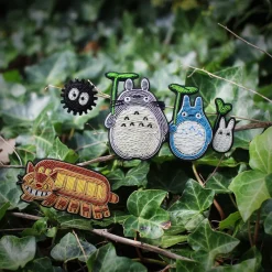 Pins*Maison Ghibli Embroidered Jewel Brooch Big Totoro - My Neighbor Totoro