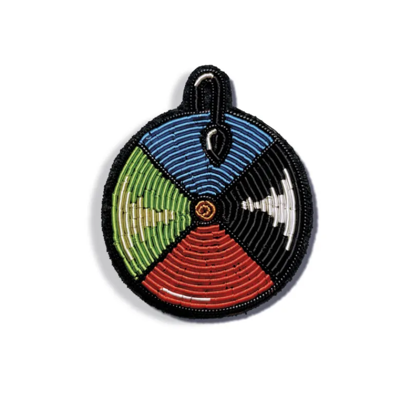 Pins*Maison Ghibli Embroidered Jewel Brooch Door dial - Howl’s Moving Castle