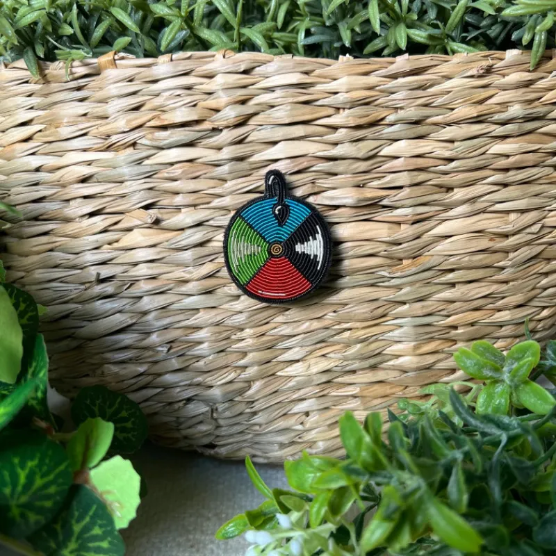 Pins*Maison Ghibli Embroidered Jewel Brooch Door dial - Howl’s Moving Castle