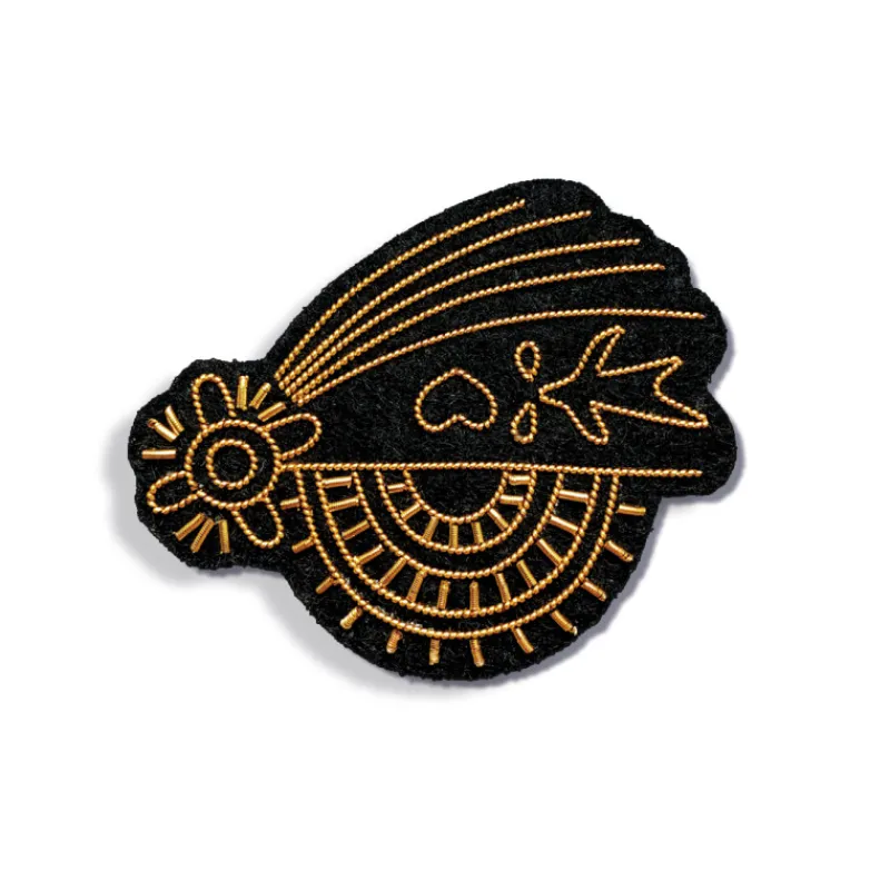 Pins*Maison Ghibli Embroidered Jewel Brooch Spell - Howl’s Moving Castle