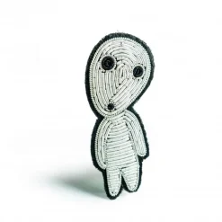 Pins*Maison Ghibli Embroidered Jewel Brooch Walking Kodama - Princess Mononoke