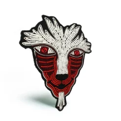 Pins*Maison Ghibli Embroidered Jewel Brooch Great Forest Spirit - Princess Mononoke