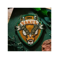 Badges*Maison Ghibli Embroidery badge sticker Yakul - Princess Mononoke