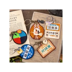 Keychains*Maison Ghibli Embroidery Keychain Chikyuya - Whisper of the Heart