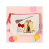 Storage*Maison Ghibli Embroidery pouch Jiji in cage - Kiki's Delivery Service