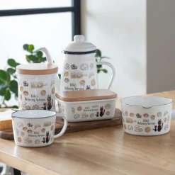 Kitchenware*Maison Ghibli Enamel pan Viennese pastries - Kiki's Delivery Service